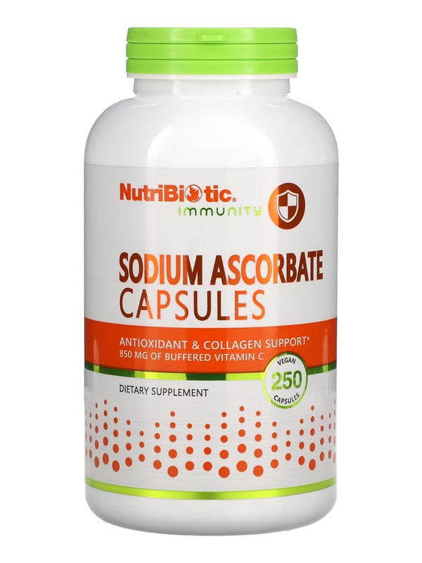 Дієтична добавка Sodium Ascorbate - 250 caps | 6997088