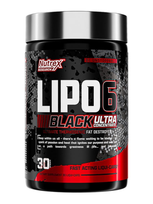 Жироспалювач Lipo-6 Black UC - 30 caps | 6997095