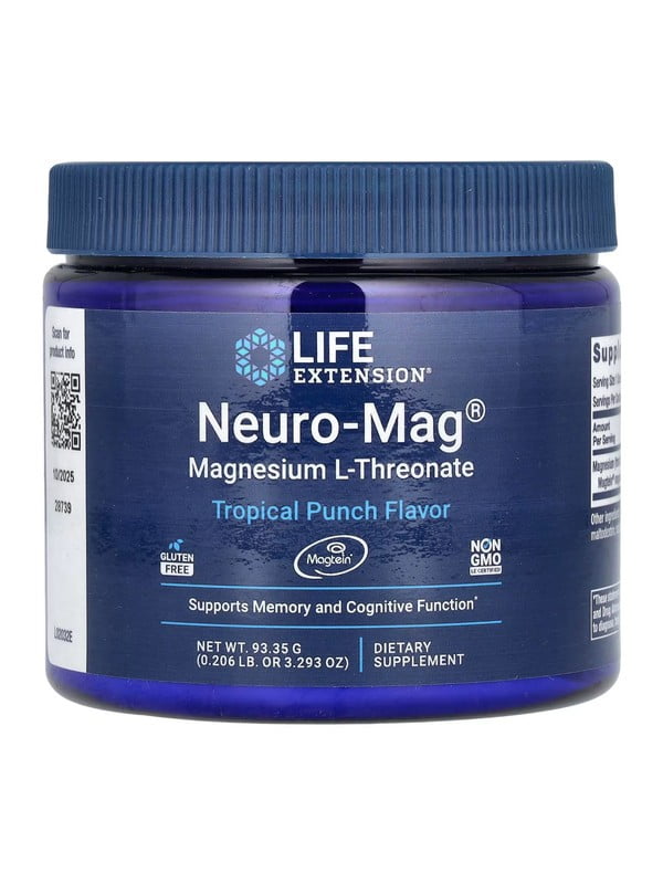 Вітамінна добавка Neuro-Mag® Magnesium L-Threonate - 93.35g | 6997134