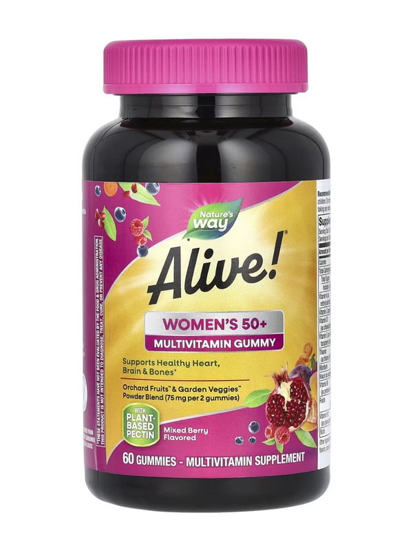 Вітамінний комплекс Alive! Womens 50+ Multi Gummy | 6997203