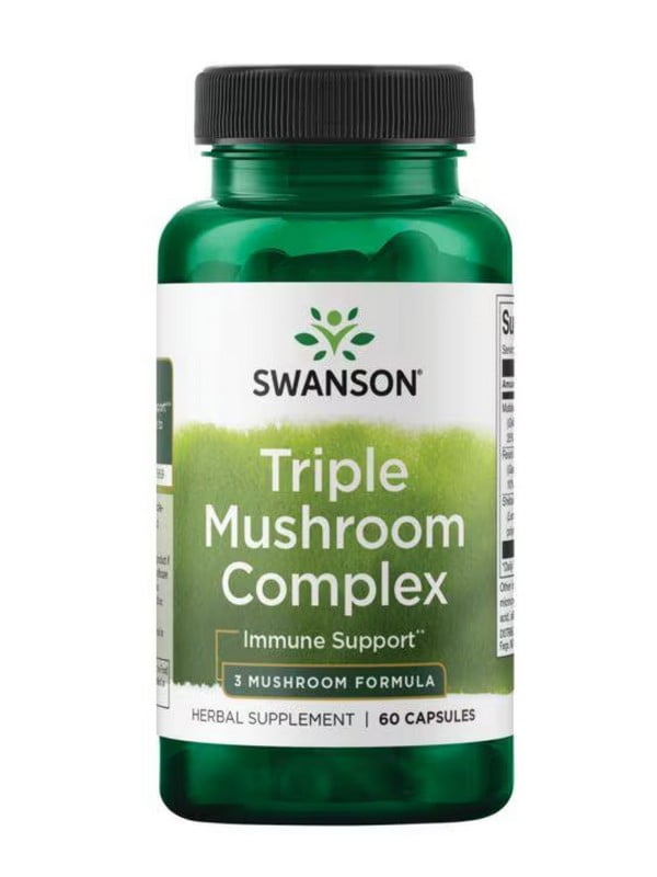 Харчова добавка Triple Mushroom Complex 3 Mushroom Formula | 6997227