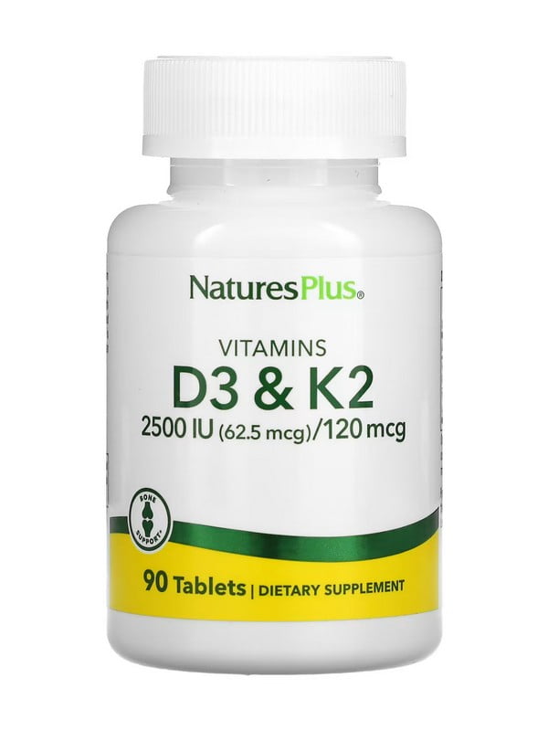 Харчова добавка Vit D3 K2 2500 IU/120 mcg | 6997250