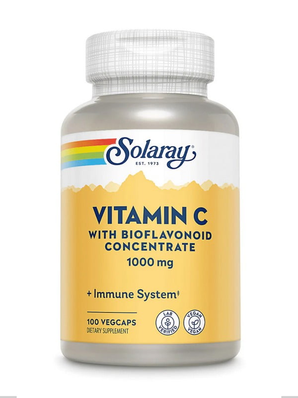 Вітамінна добавка Vitamin C with Rose Hips, Acerola & Bioflavonoids | 6997266