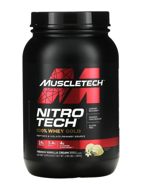 Протеїн Nitro Tech 100% Whey Gold French Vanilla Cream | 6997473