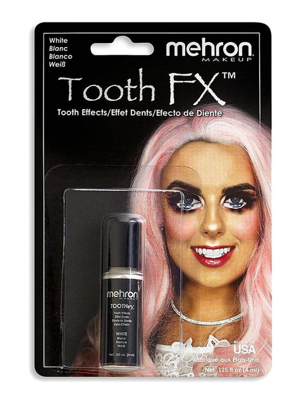 Фарба для зубів Tooth FX with Brush for Special Effects - White (Білосніжна), 4 мл | 7000824