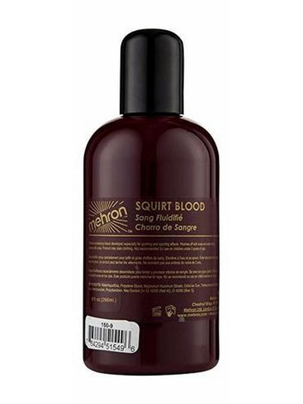 Штучна кров для бризок Squirt Blood-Bright Arterial (Яскрава артеріальна) (270 мл) | 7000831