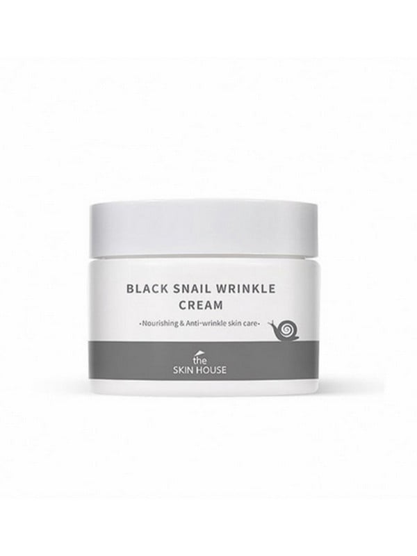 Поживний крем з колагеном і муцином чорного равлика Black Snail Wrinkle Cream (50 мл) | 7000854