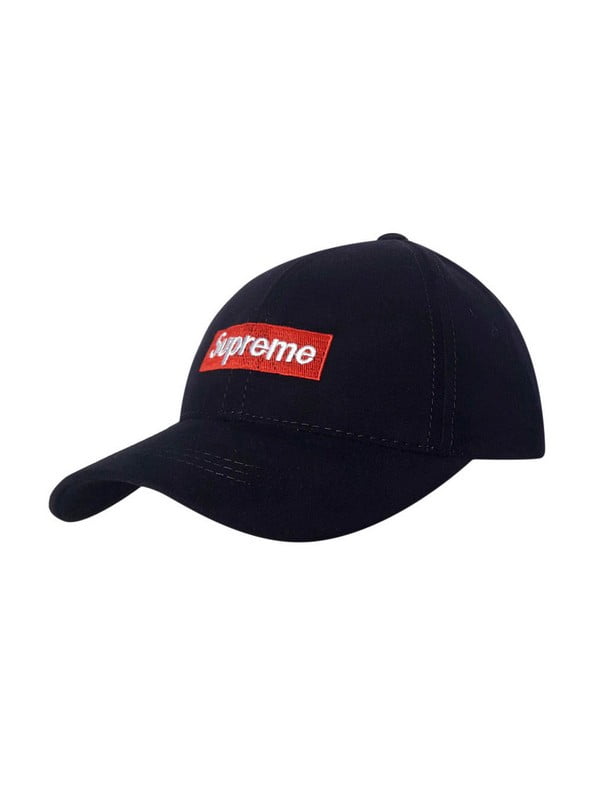 Темно-синя кепка з принтом Supreme | 7006373