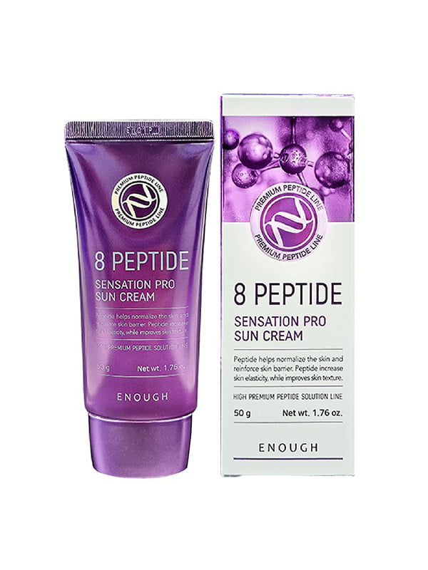 Сонцезахисний крем «Пептиди» 8 Peptide Sensation Pro Sun Cream (50 г) | 7021343