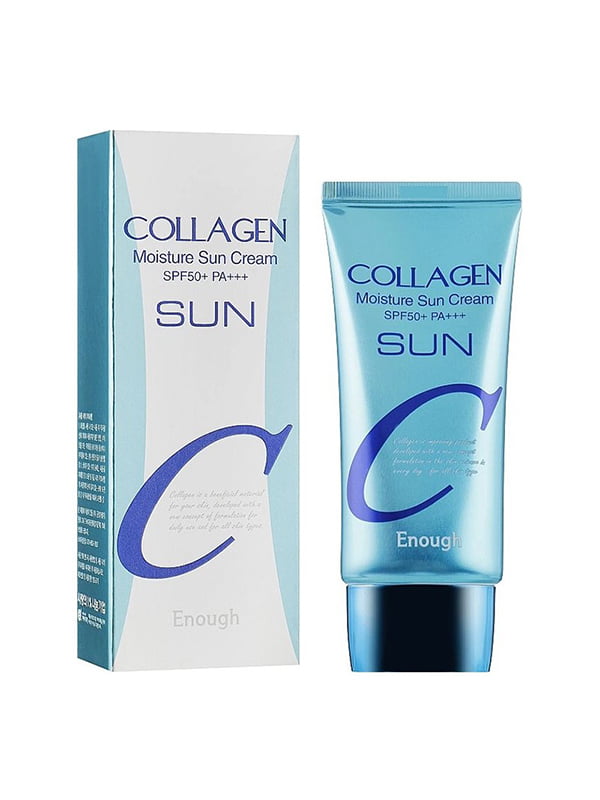 Сонцезахисний крем із колагеном Collagen Moisture Sun Cream SPF50+ PA++++ (50 г) | 7021344