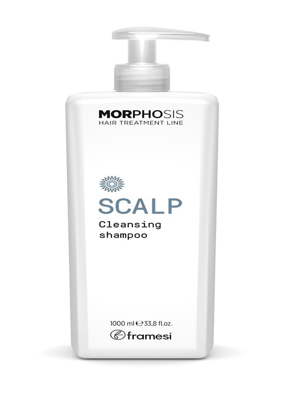 Шампунь для глибокого очищення волосся та шкіри голови Morphosis Scalp Cleansing Shampoo (1000 мл) | 7021444