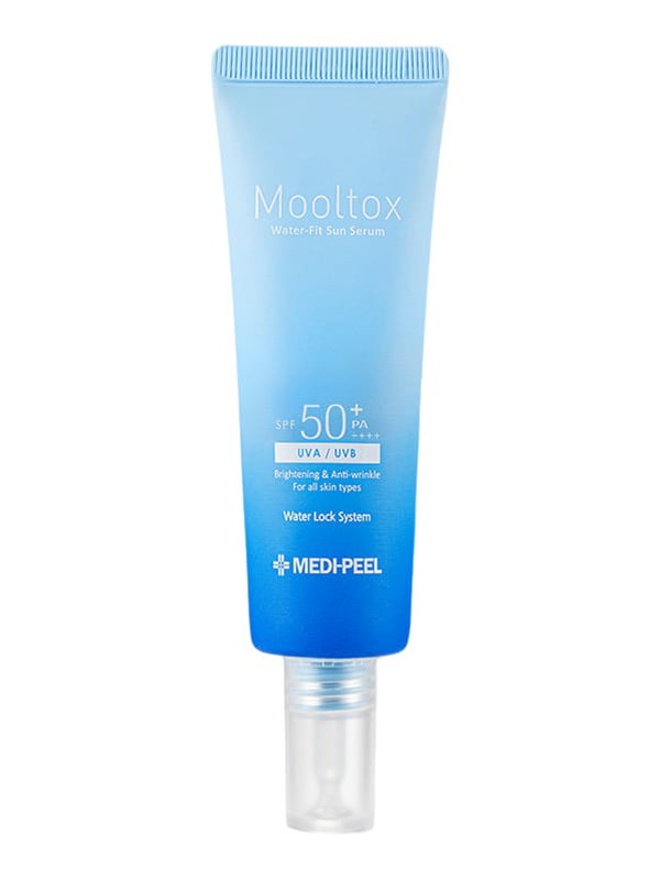 Сонцезахисна сироватка для обличчя Aqua Mooltox Water-Fit Sun Serum SPF 50+ (50 мл) | 7022058