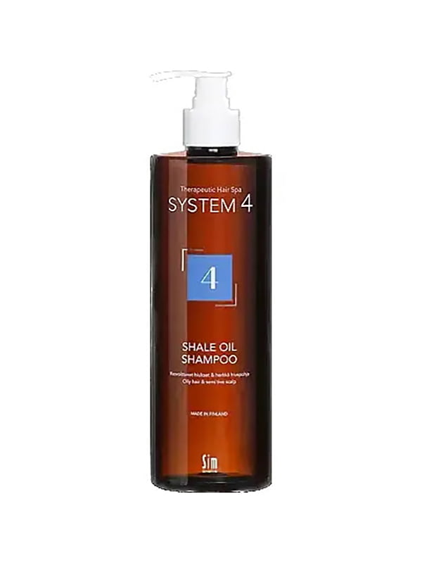 Шампунь для жирної і чутливої шкіри голови System 4 №4 Shale Oil Shampoo (500 мл) | 7022500