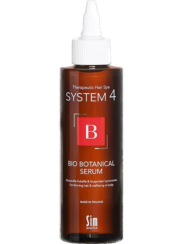 Біо Ботанічна сироватка для росту волосся System 4 Bio Botanical Serum (150 мл) | 7022504