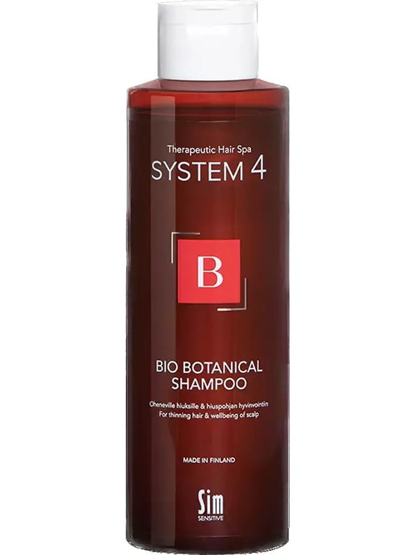 Біо Ботанічний шампунь від випадіння волосся System 4 Bio Botanical Shampoo (250 мл) | 7022507