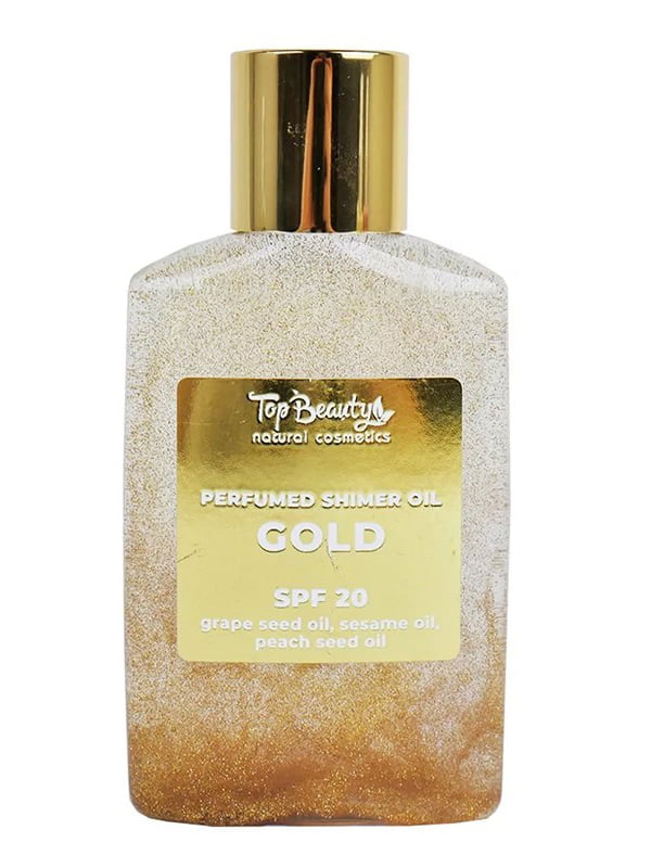 Олія суха парфумована сяюча Pefumed Shimer Oil Gold SPF 20 (100 мл) | 7022649