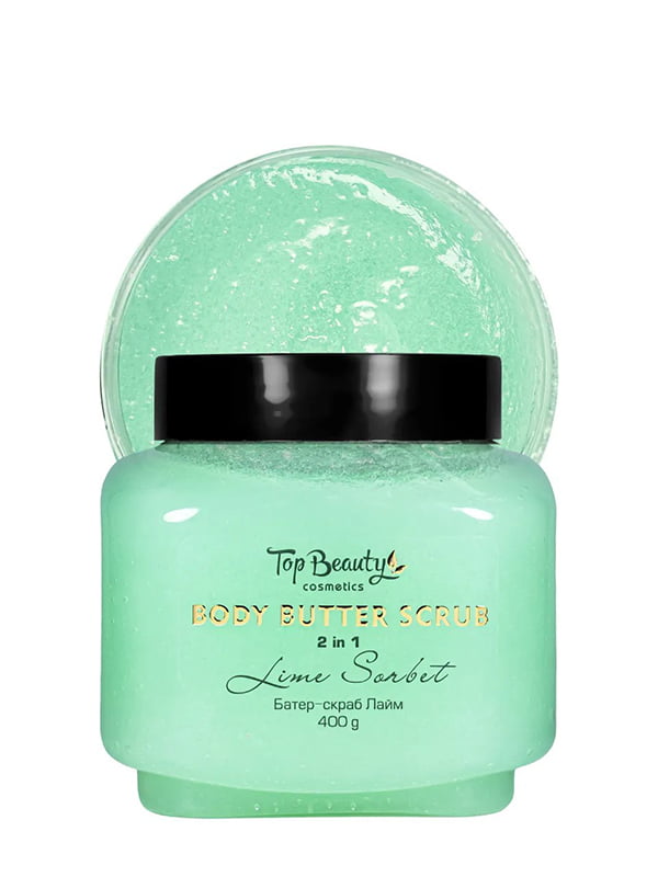 Батер-скраб для тіла 2 в 1 «Лайм» Body butter scrub (400 г) | 7022661