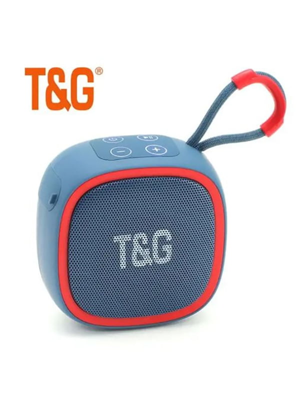 Портативна Bluetooth-колонка TG659 BT/USB/TF/FM 5W з ремінцем | 7035681