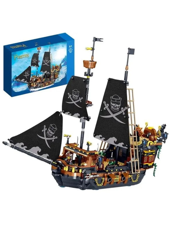 Конструктор Піратський Корабель Pirates' ship (1328 деталей) | 7036009