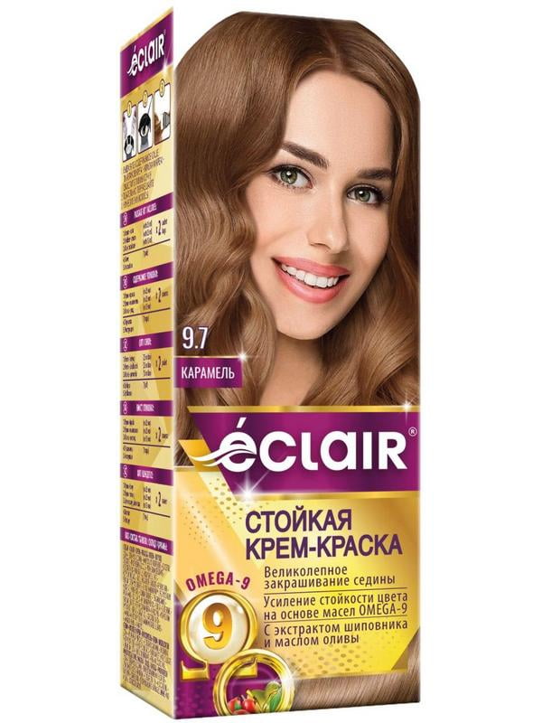 Крем-фарба для волосся Omega-9 Hair Color 9.7 Карамель | 7038824