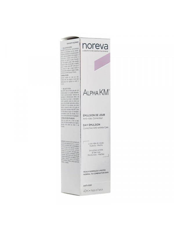 Альфа КМ емульсія для нормальної та комбінованої шкіри Noreva Alpha KM Day Emulsion Anti-Wrinkle | 7047053