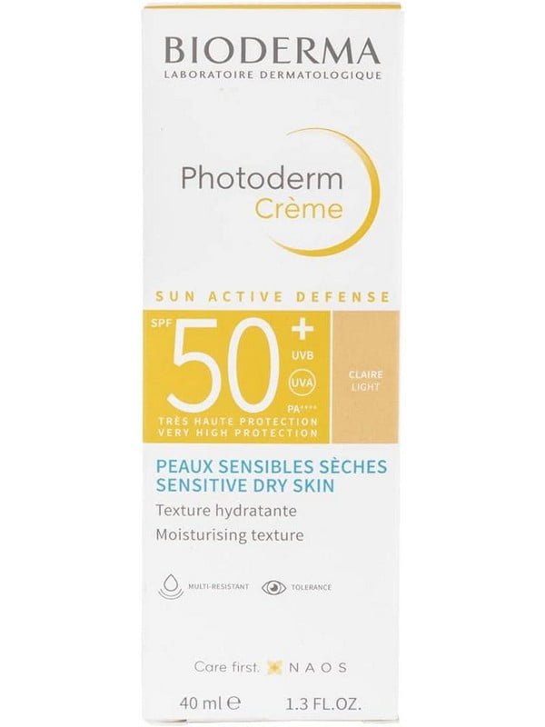 Крем сонцезахисний тональний SPF 50+ Photoderm SPF 50+ Tinted Cream, 40 мл | 7047641