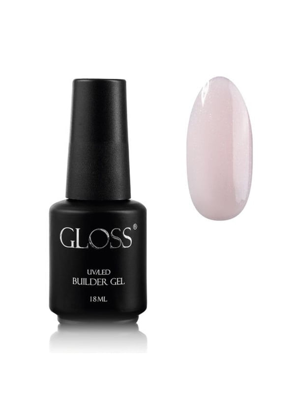 Однофазний гель з пензлем Builder Gel Nude Glossy (18 мл) | 7051099