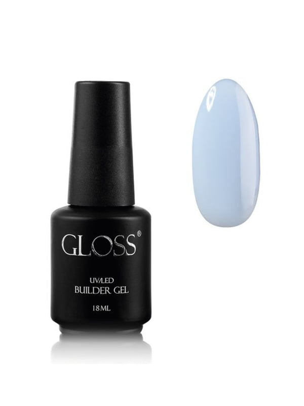 Однофазний гель з пензлем Builder Gel Powder Blue (18 мл) | 7051104