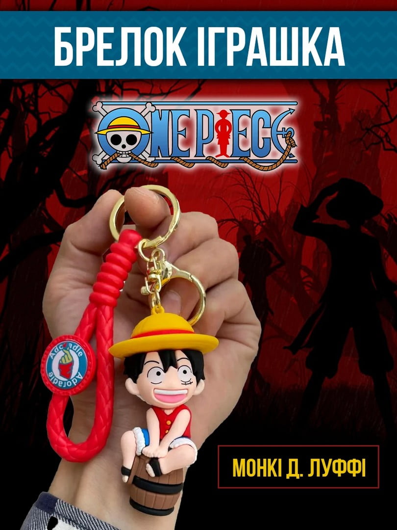 Брелок із фігуркою Luffy Monkey | 7051764