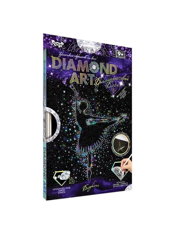 Комплект креативної творчості "Diamond art"10 видів  Балерина | 7053349