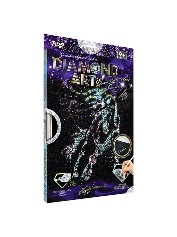 Комплект креативної творчості "Diamond art"  10 видів  Нестримний | 7053354