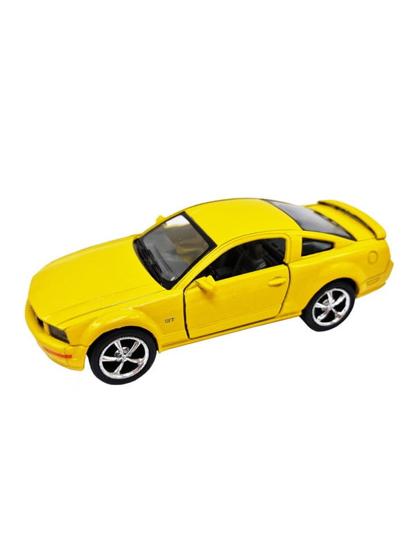 Інерційна машинка Ford mustang GT 2006, 1:42 Жовтий | 7053586