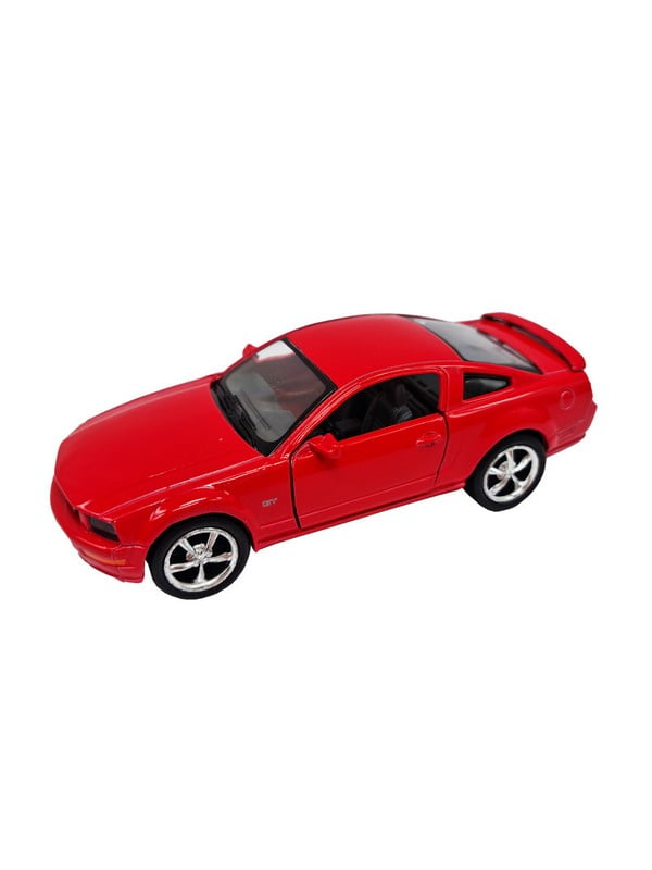 Інерційна машинка Ford mustang GT 2006 1:42 Червоний | 7053588