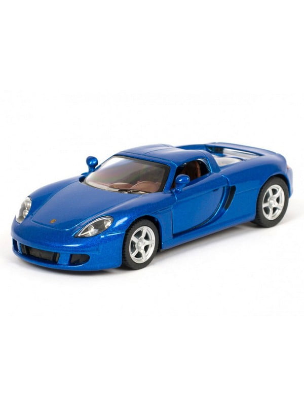 Колекційна машинка Porsche Carrera GT інерційна Blue | 7053755