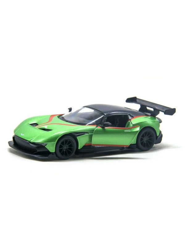 Колекційна іграшкова машинка Aston Martin Vulcan інерційна Зелений | 7053960