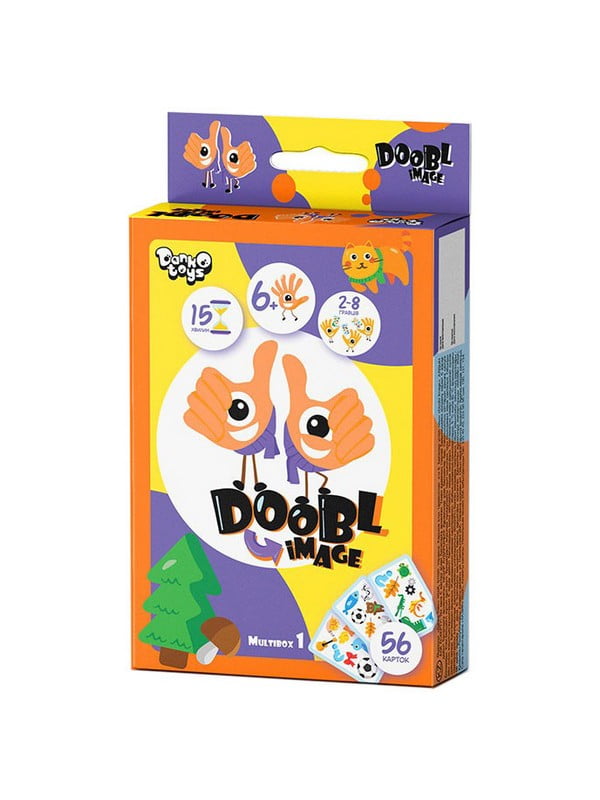 Розважальна настільна гра "Doobl Image" укр. мовою Мультибокс1 | 7054041