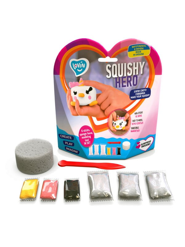 Набір для ліплення з повітряним пластиліном Squishy Teency-Weensy | 7056693