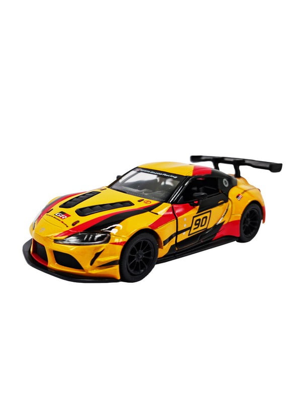 Металева машинка Toyota GR Supra інерційна, 1:36 Жовтий | 7059563