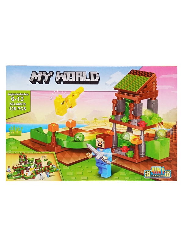 Конструктор MY WORLD, 128 деталей | 7061300