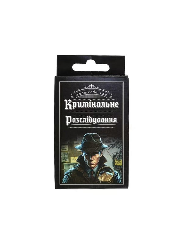 Карткова настільна гра «Кримінальне розслідування» українською мовою 36 карток | 7066356