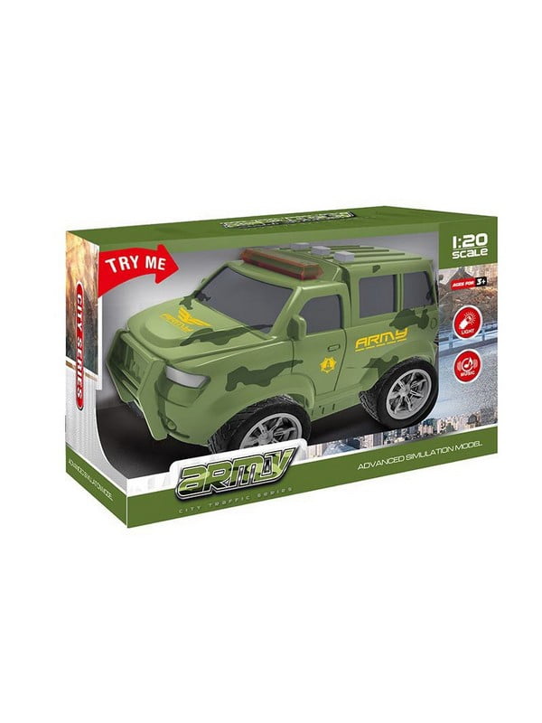 Дитяча військова машинка «City Series Army» 661-043D світло, музика | 7066440