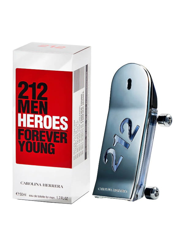 Туалетна вода 212 Men Heroes Young Forever 2021 (50 мл)   | 7107096