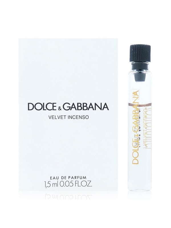 Парфумована вода чоловіча Dolce&Gabbana Velvet Incenso 2018 1,(5 мл)  | 7107634