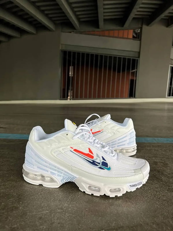 Кросівки Air Max Plus 3 Quadruple Swoosh White | 7117578