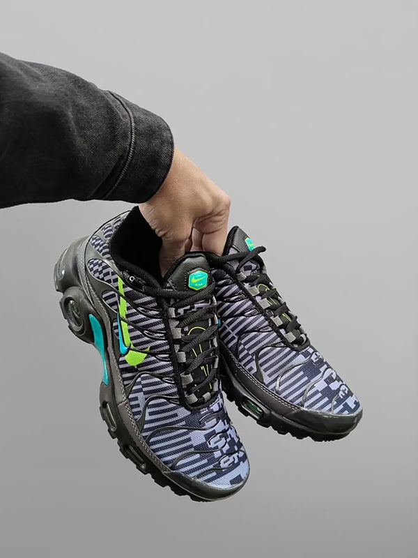 Кросівки Air Max Plus GS Grau Double Swoosh | 7117579