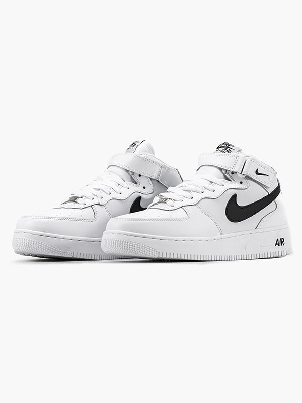 Кросівки Air Force 1 Mid White-Black MRV-26027 | 7117736