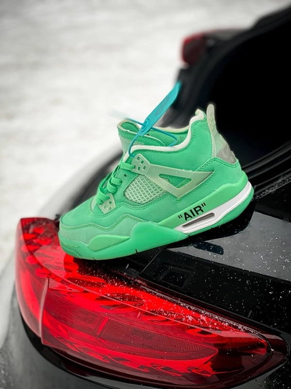 Кросівки Air Jordan 4 "Green" | 7118751