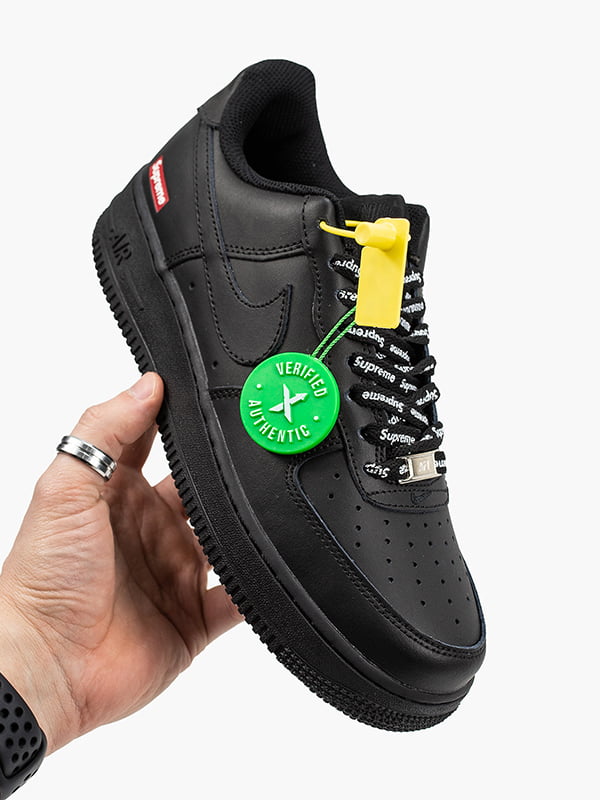 Кросівки Air Force 1 '07 Supreme Black | 7119049