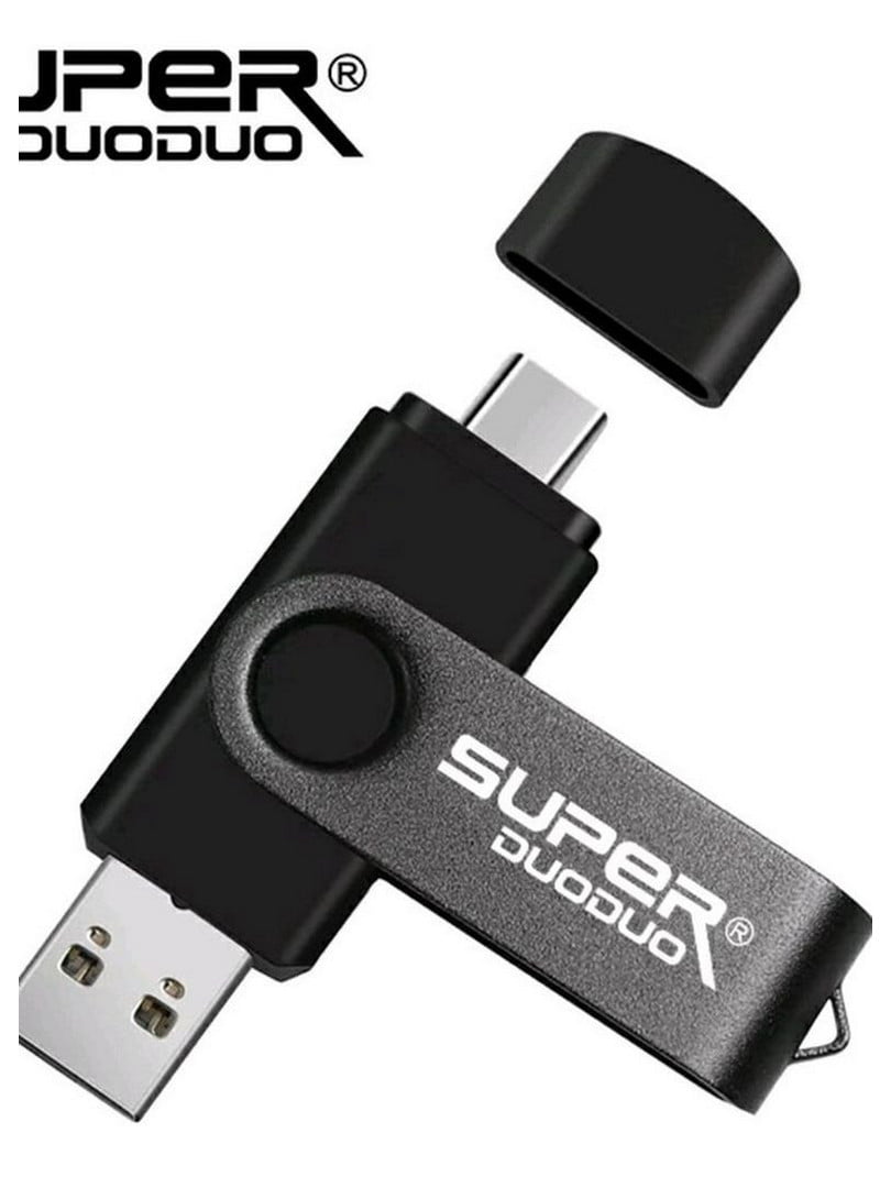 Флешка 3в1 На 128 ГБ USB-Type-C-Micro-USB | 7125484