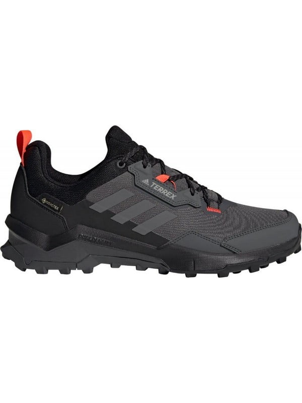 Кросівки чорні Terrex AX4 Gore-Tex Grey Six Solar Red Carbon | 7131249